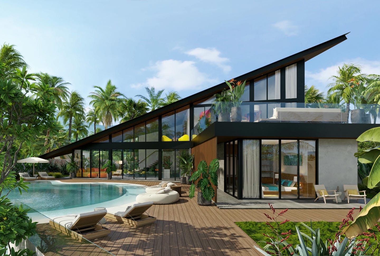 LUXURIOUS 5 BEDROOM VILLA FOR SALE LEASEHOLD/FREEHOLD IN CANGGU BE-1273 